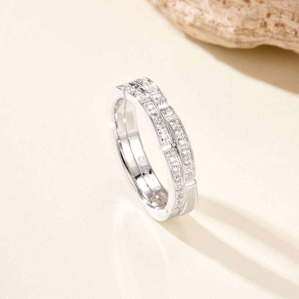 [LORA] MAILLON PANTHERE DIAMOND RING