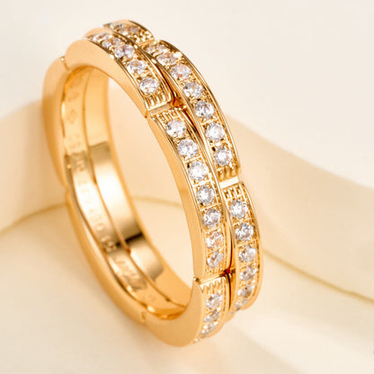 [LORA] MAILLON PANTHERE DIAMOND RING
