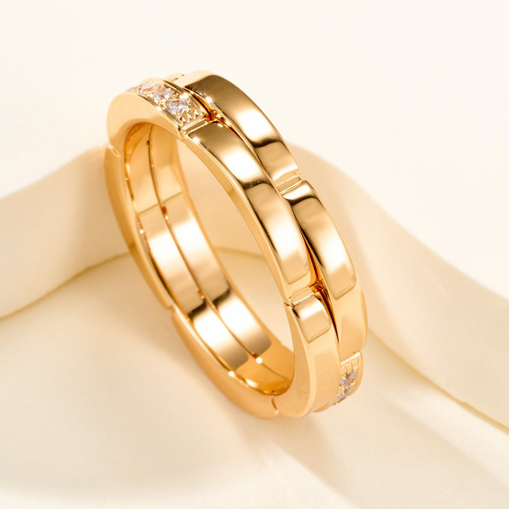 [LORA] MAILLON PANTHERE DIAMOND RING