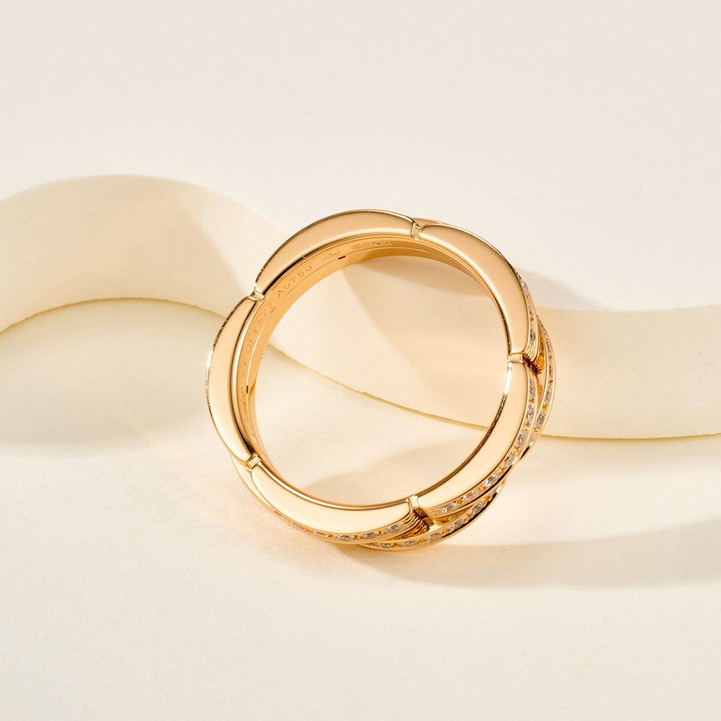 [LORA] MAILLON PANTHERE DIAMOND RING