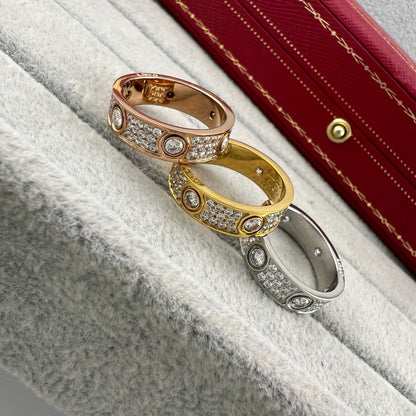 [LORA] LOVE 5.5MM FULL-PAVE 6-DIAMOND RING