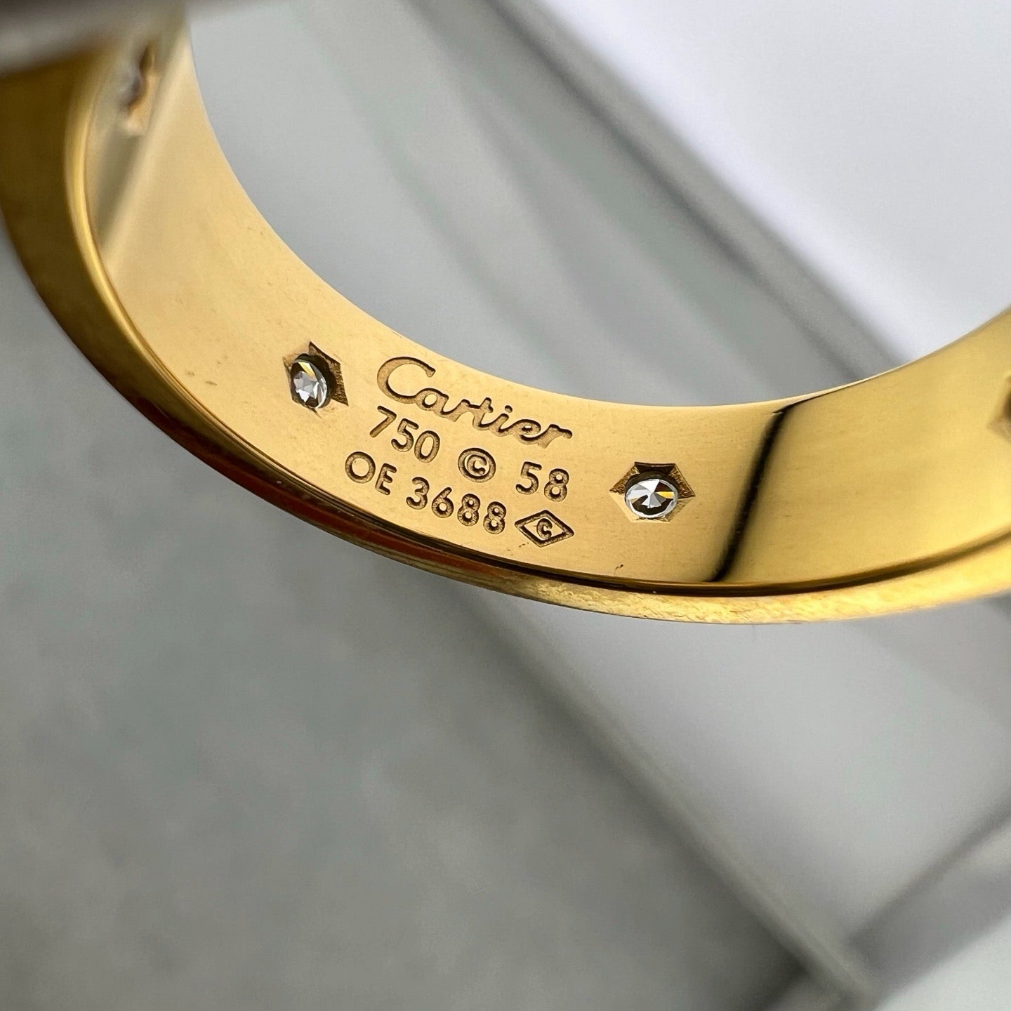 [LORA] LOVE 5.5MM FULL-PAVE 6-DIAMOND RING