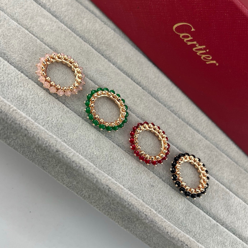 [LORA] CLASH 7.9MM AGATE CHALCEDONY RING