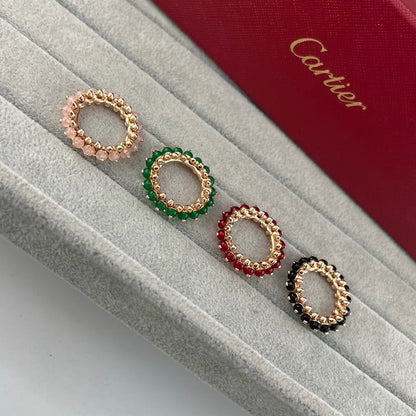 [LORA] CLASH 7.9MM AGATE CHALCEDONY RING