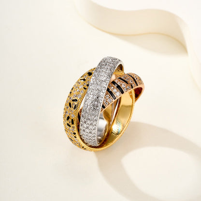 [LORA] TRINITY  RING LEOPARD PRINT