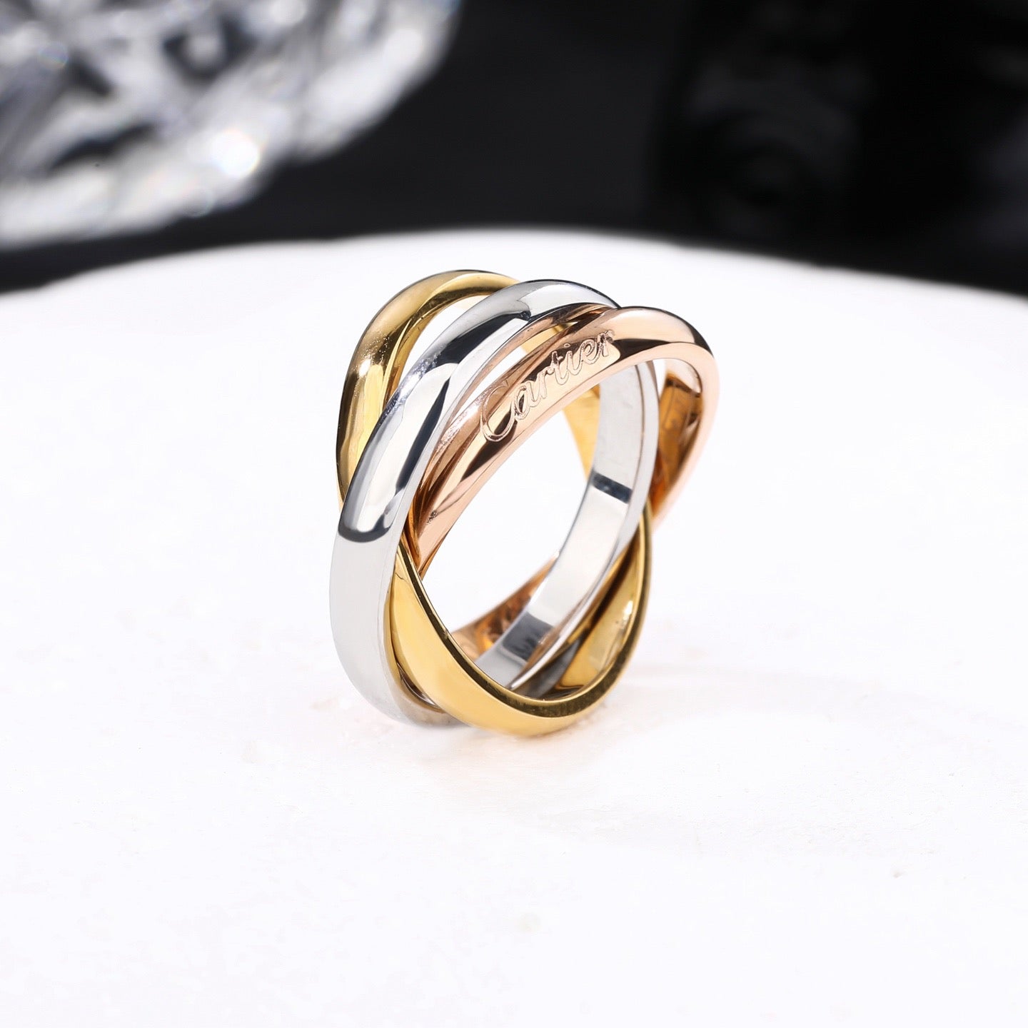 [LUXE] TRINITY 3.2MM RING COLLECTION