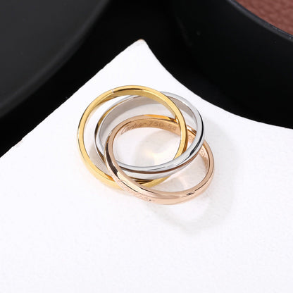[LUXE] TRINITY 3.2MM RING COLLECTION