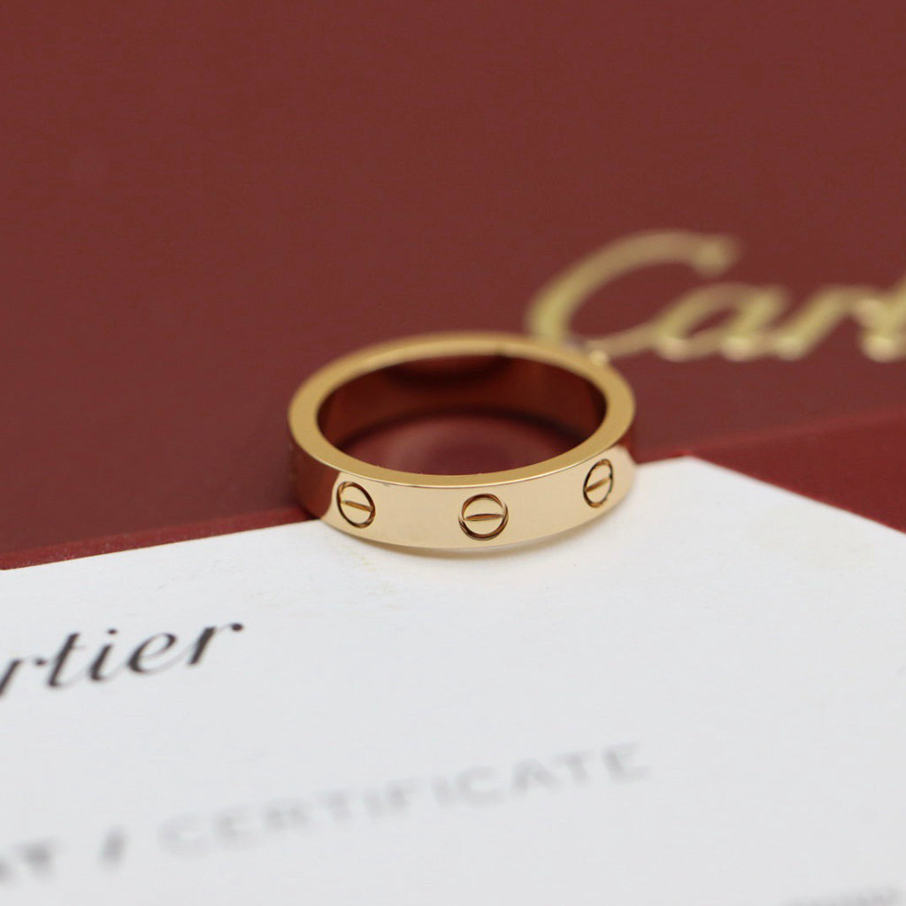 [LORA] LOVE RING 3.6MM 1 BIG DIAMOND