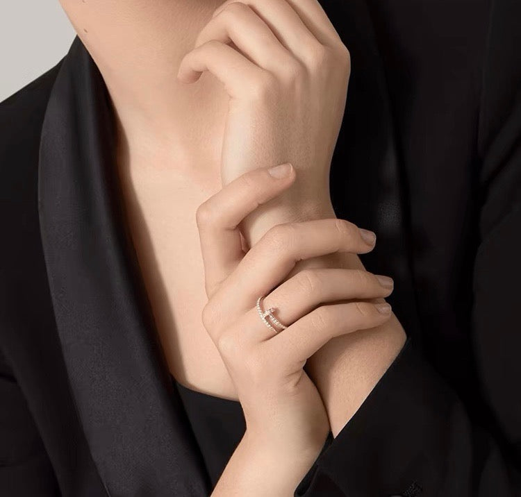 [LORA] JUSTE 1.8MM FULL DIAMOND RING
