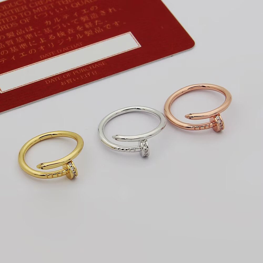 [LORA] JUSTE 1.8MM HALF DIAMOND RING
