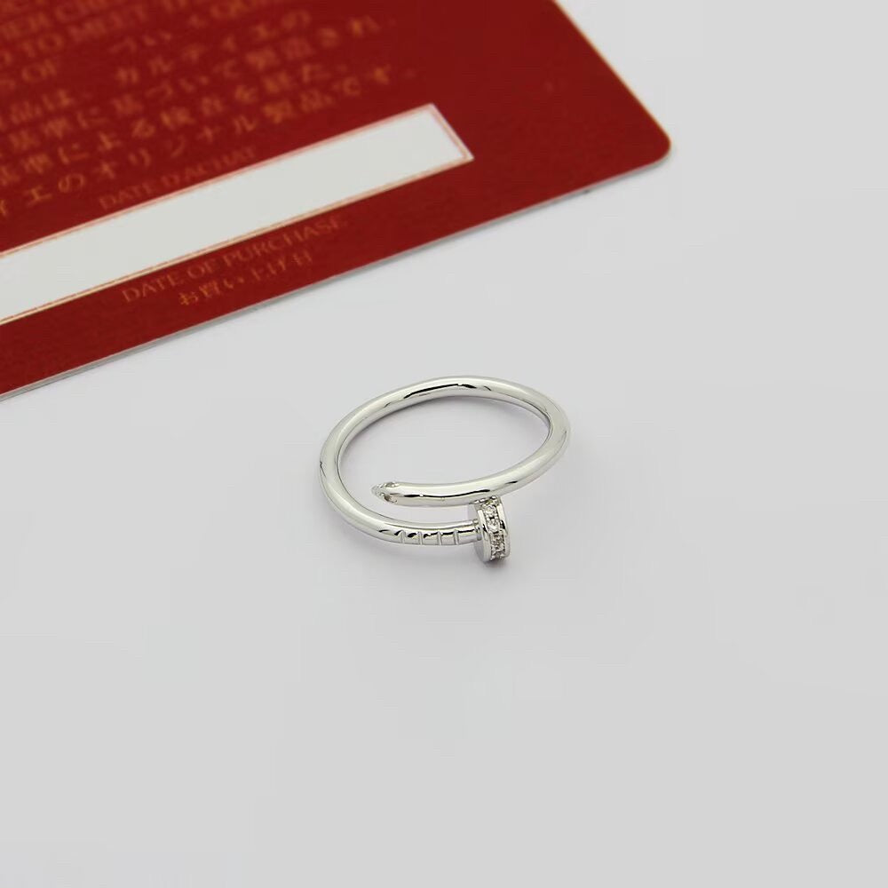 [LORA] JUSTE 1.8MM HALF DIAMOND RING