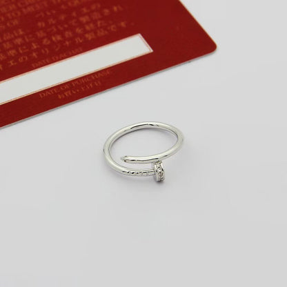 [LORA] JUSTE 1.8MM HALF DIAMOND RING