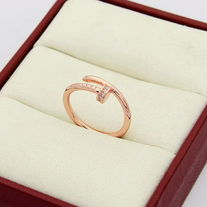[LORA] JUSTE 1.8MM HALF DIAMOND RING