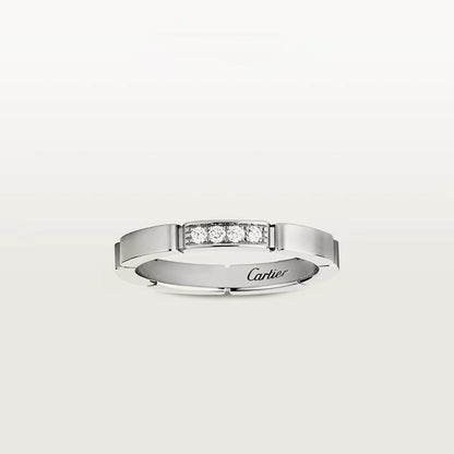 [LORA] MAILLON PANTHERE 4 DIAMOND RING