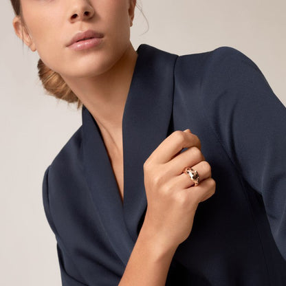 [LORA] PANTHERE SPOTTED MEDIUM RING