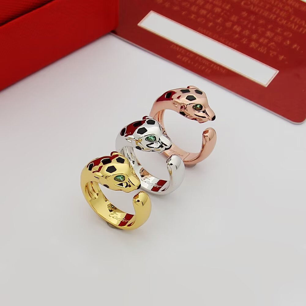 [LORA] PANTHERE SPOTTED MEDIUM RING
