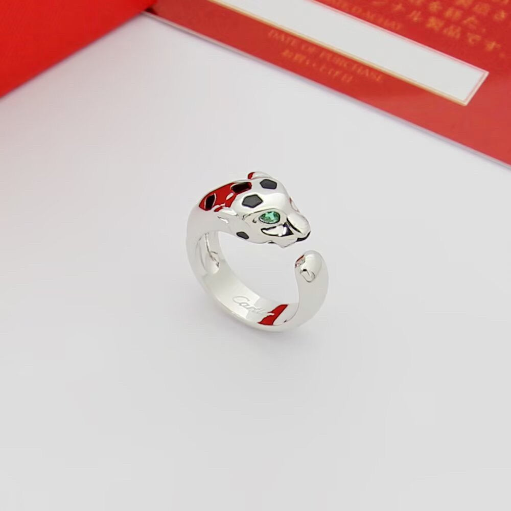 [LORA] PANTHERE SPOTTED MEDIUM RING