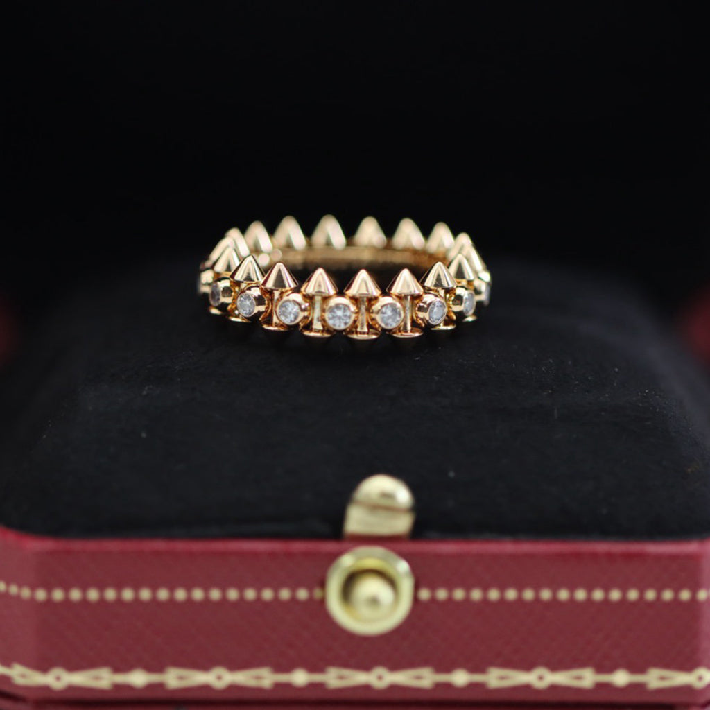 [LORA] CLASH 6.8MM DIAMOND MEDIUM RING
