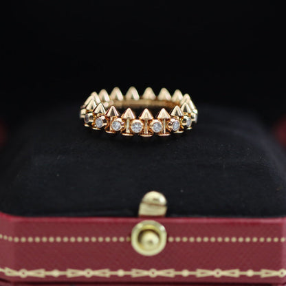 [LORA] CLASH 6.8MM DIAMOND MEDIUM RING