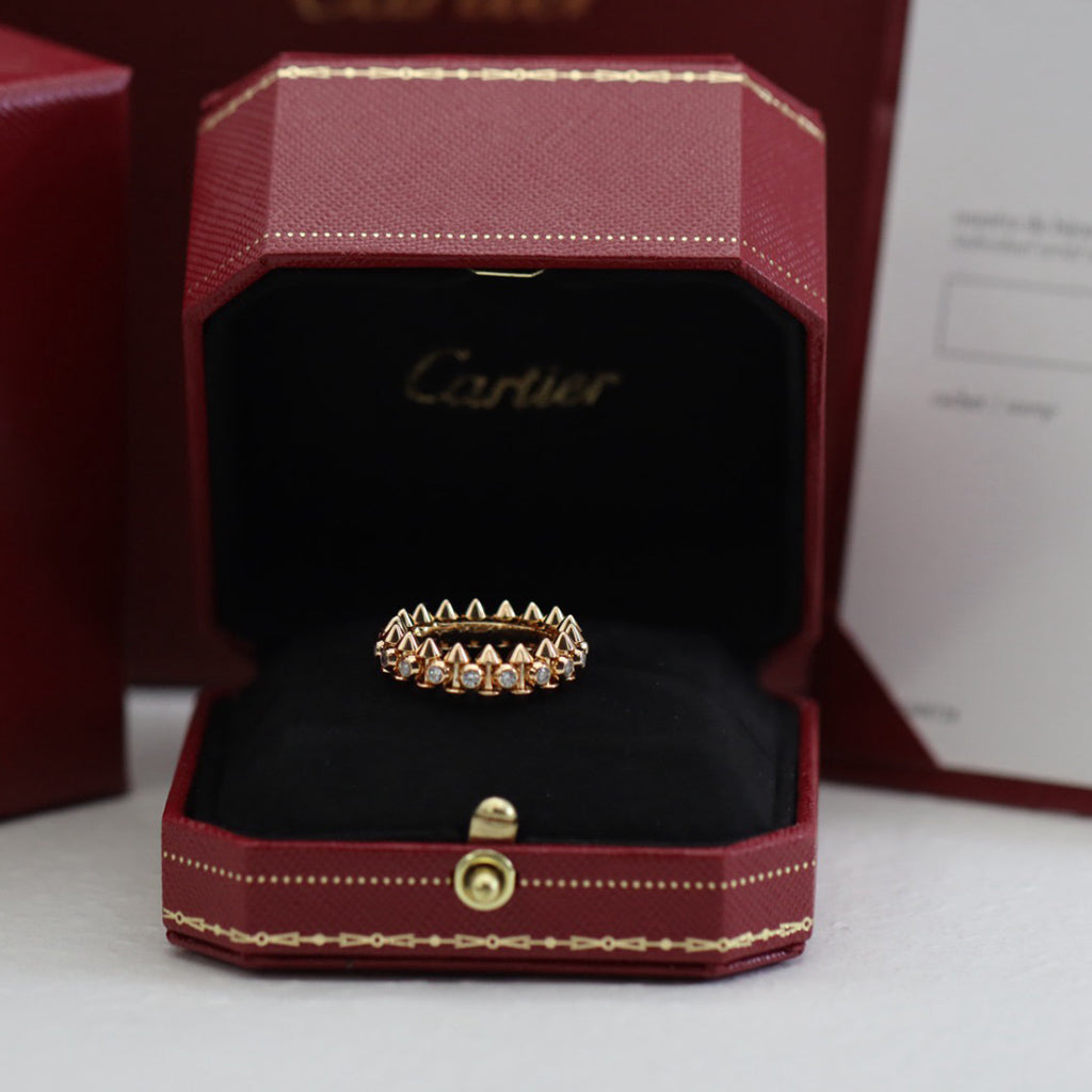 [LORA] CLASH 6.8MM DIAMOND MEDIUM RING