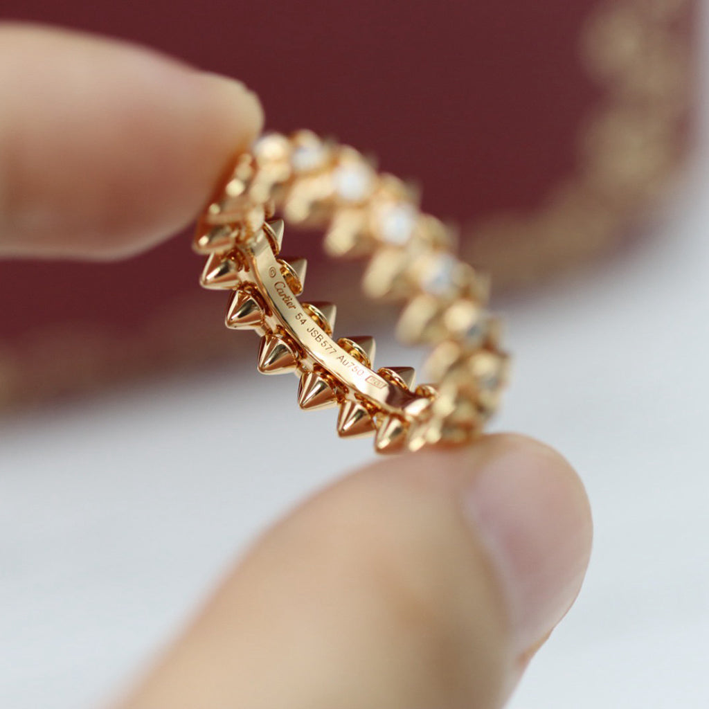 [LORA] CLASH 6.8MM DIAMOND MEDIUM RING
