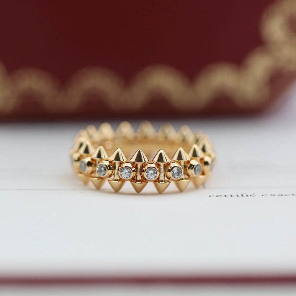 [LORA] CLASH 6.8MM DIAMOND MEDIUM RING