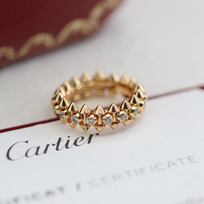 [LORA] CLASH 6.8MM DIAMOND MEDIUM RING