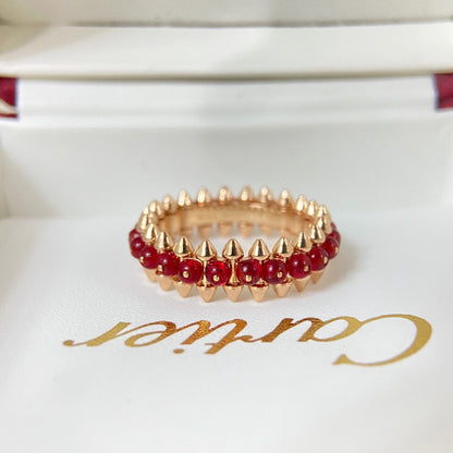 [LORA] CLASH 7.9MM AGATE CHALCEDONY RING