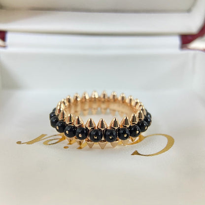 [LORA] CLASH 7.9MM AGATE CHALCEDONY RING