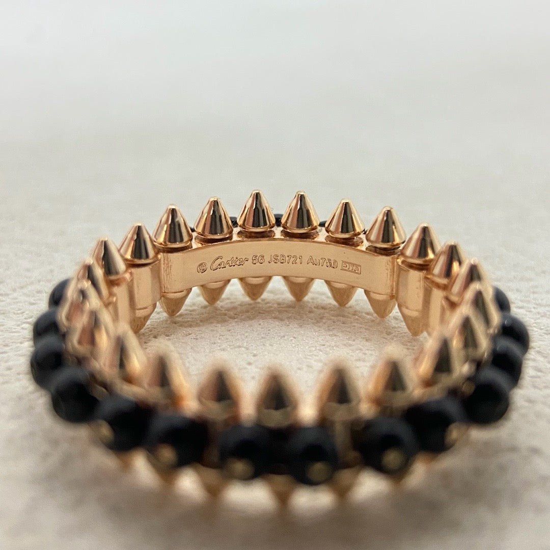 [LORA] CLASH 7.9MM AGATE CHALCEDONY RING