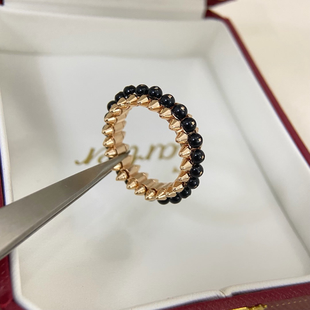 [LORA] CLASH 7.9MM AGATE CHALCEDONY RING