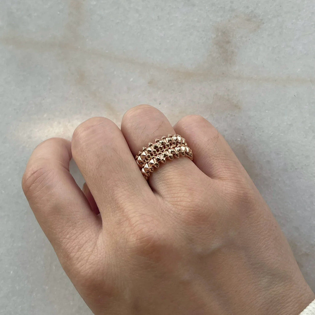[LORA] CLASH 9.2MM DOUBLE ROW RING