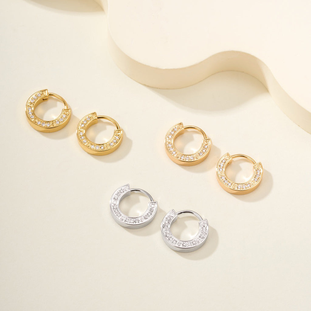 [LORA] LOVE DIAMOND EARRINGS