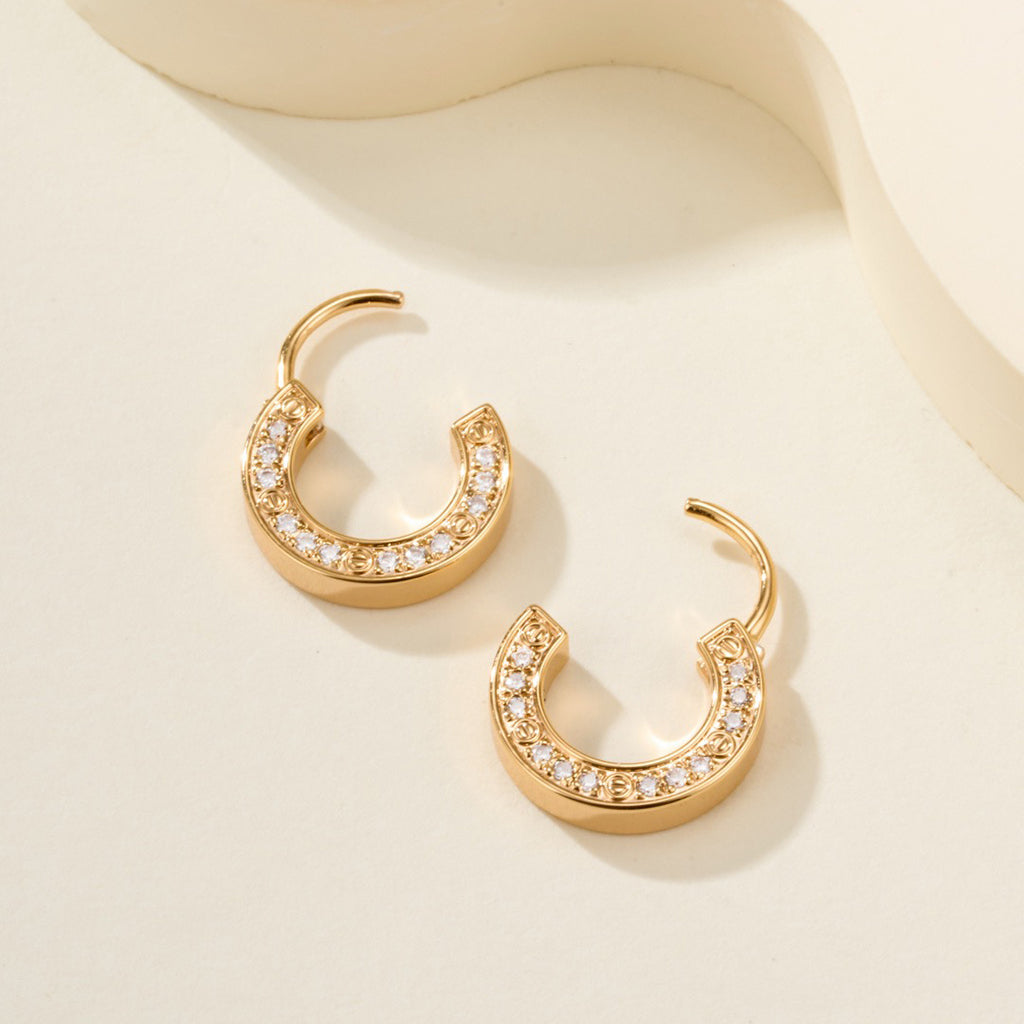 [LORA] LOVE DIAMOND EARRINGS