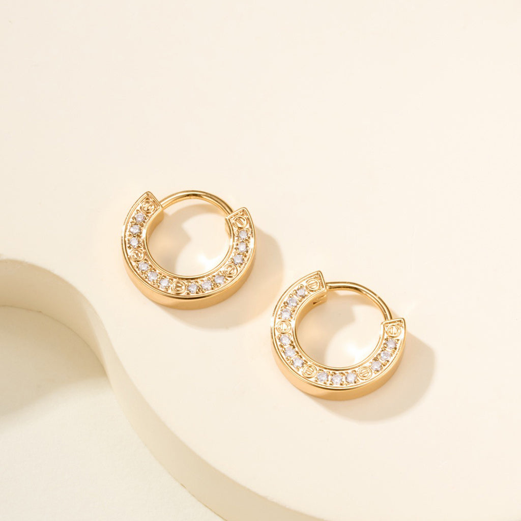 [LORA] LOVE DIAMOND EARRINGS