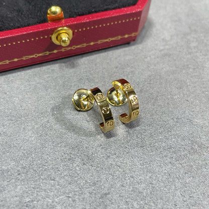 [LORA] LOVE EARRINGS 2.65 MM NO DIAMOND SMALL