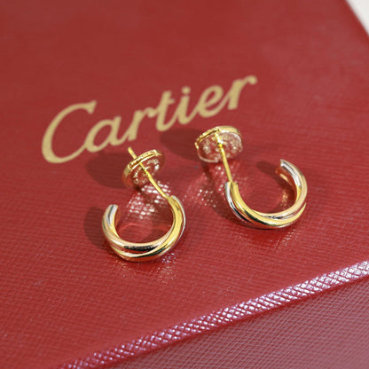 [LORA] TRINITY ON DIAMOND MINI EARRINGS