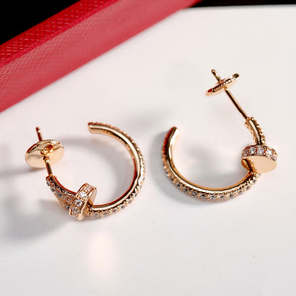 [LORA] JUSTE FULL DIAMOND SMALL EARRINGS