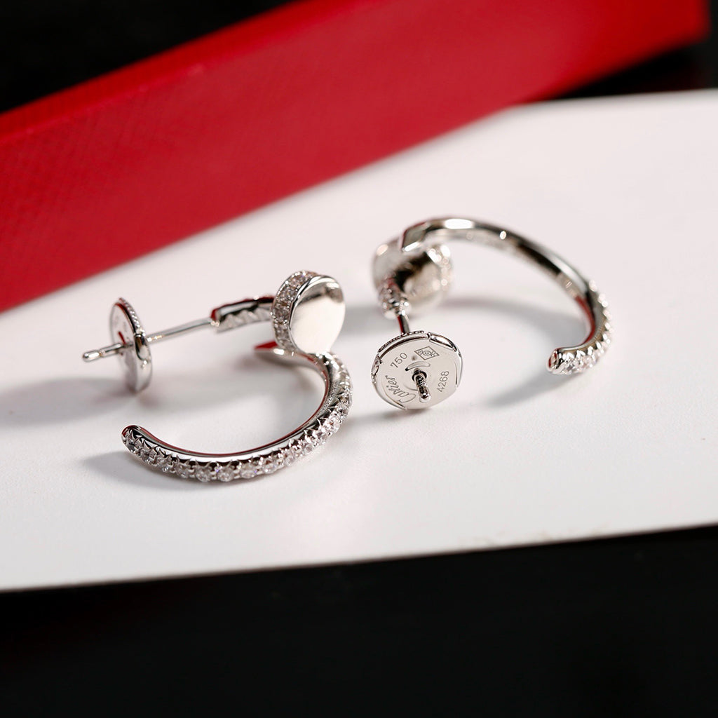 [LORA] JUSTE FULL DIAMOND SMALL EARRINGS