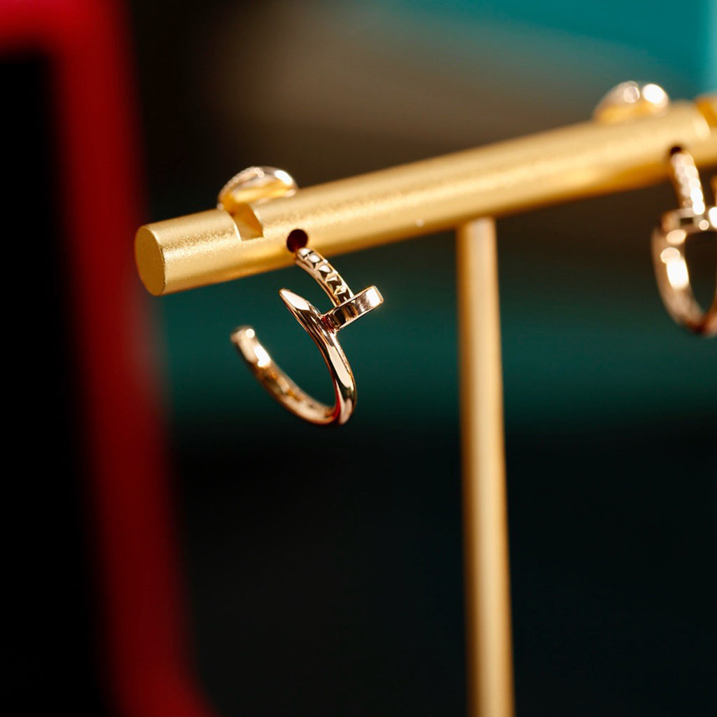 [LORA] JUSTE NO DIAMOND SMALL EARRINGS
