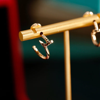 [LORA] JUSTE NO DIAMOND SMALL EARRINGS