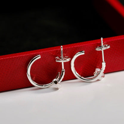 [LORA] JUSTE NO DIAMOND SMALL EARRINGS