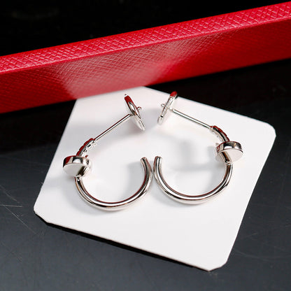 [LORA] JUSTE NO DIAMOND SMALL EARRINGS