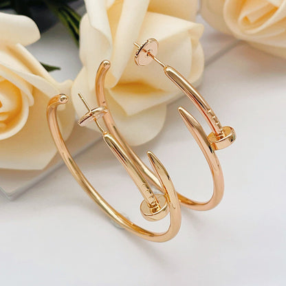 [LORA] JUSTE NO DIAMOND LARGE EARRINGS