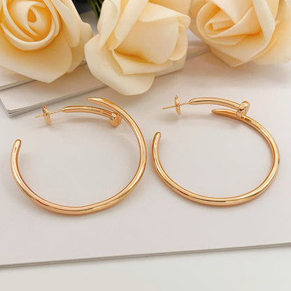 [LORA] JUSTE NO DIAMOND LARGE EARRINGS