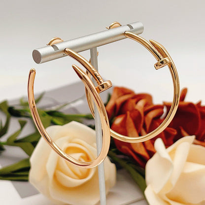 [LORA] JUSTE NO DIAMOND LARGE EARRINGS