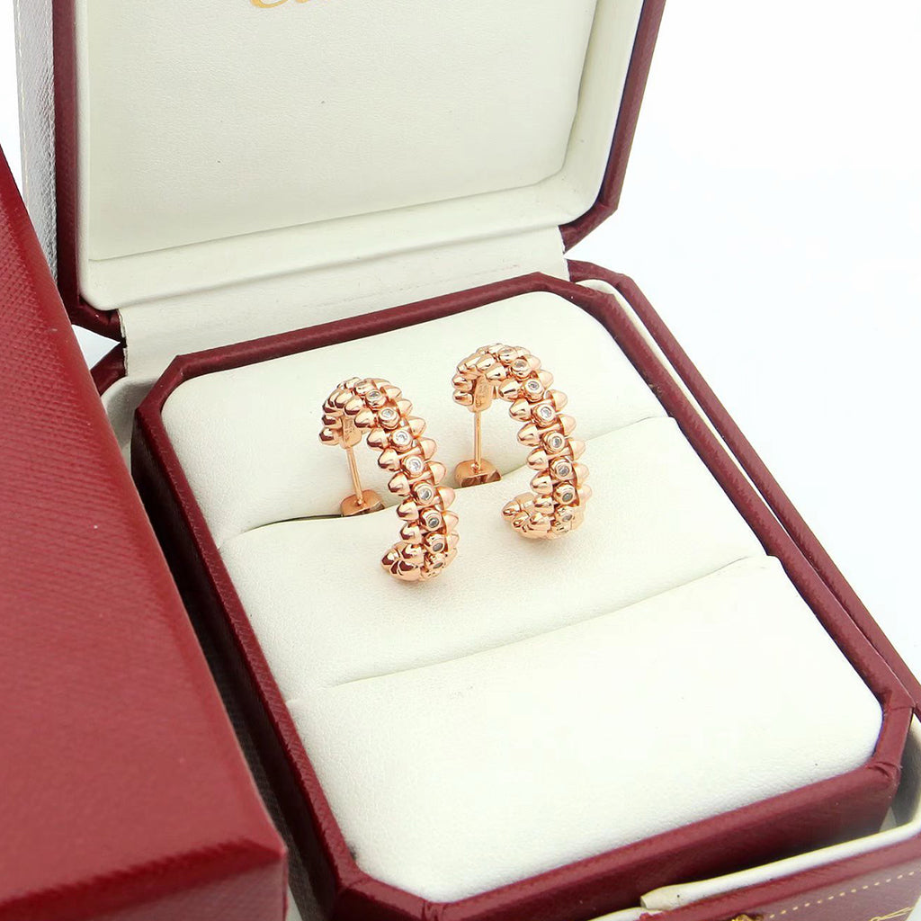 [LORA] CLASH FULL DIAMOND MEDIUM EARRINGS