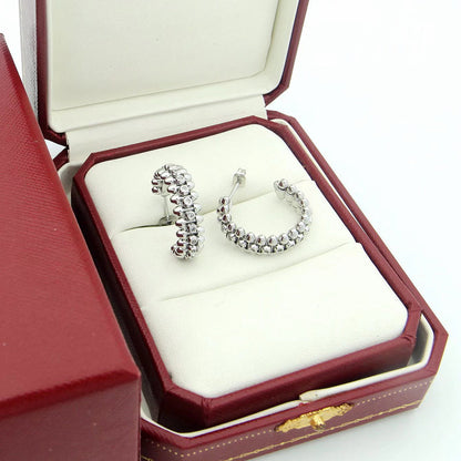 [LORA] CLASH FULL DIAMOND MEDIUM EARRINGS