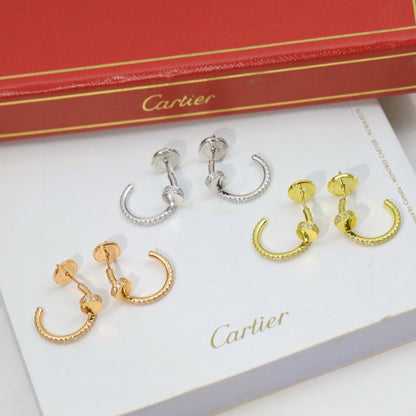 [LORA] JUSTE FULL DIAMOND DOUBLE EARRINGS