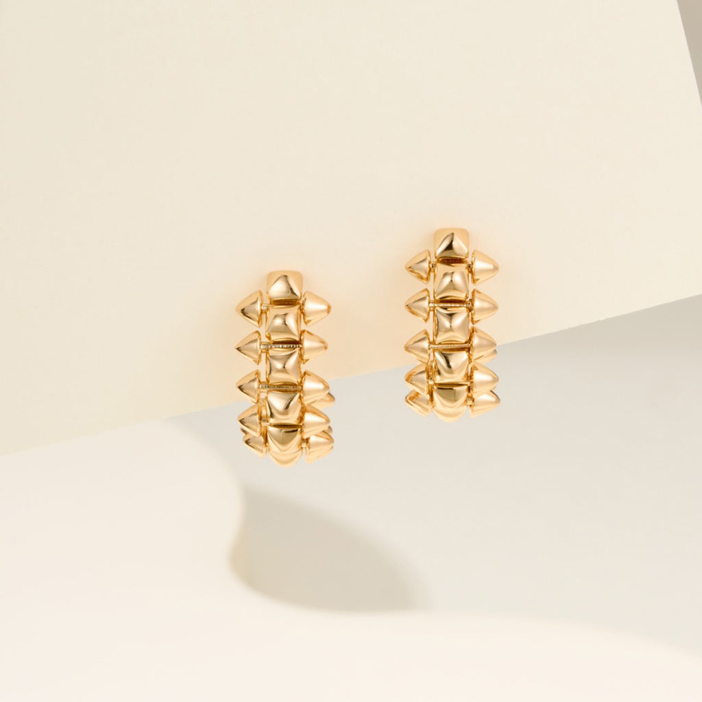 [LORA] CLASH MINI HOOP EARRINGS